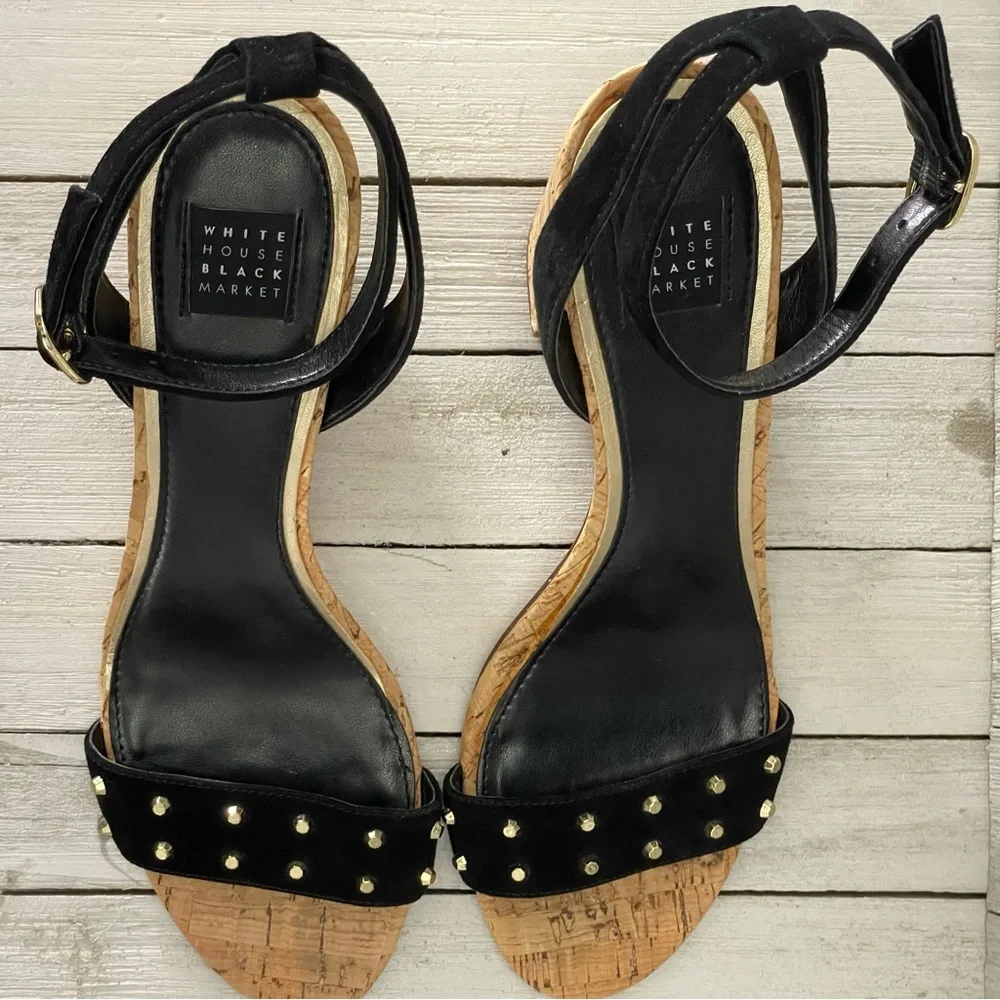 WHITE HOUSE BLACK MARKET Studded Sandals